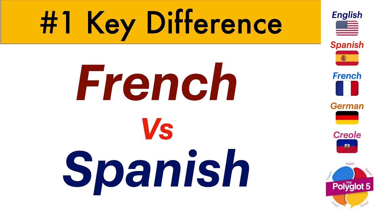 Tecnica Magica para hablar Francés, Diferencia #1 Entre Español y Francés #languagelearning  #viral