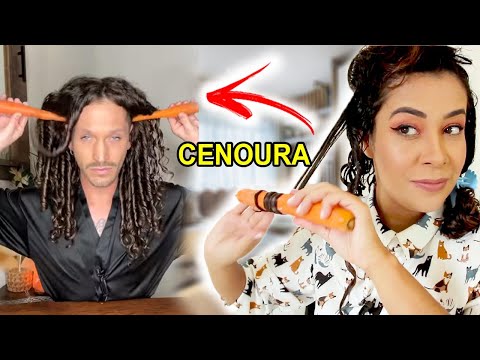 FIZ A FINALIZAÇÃO COM CENOURA DO TIKTOK 🥕