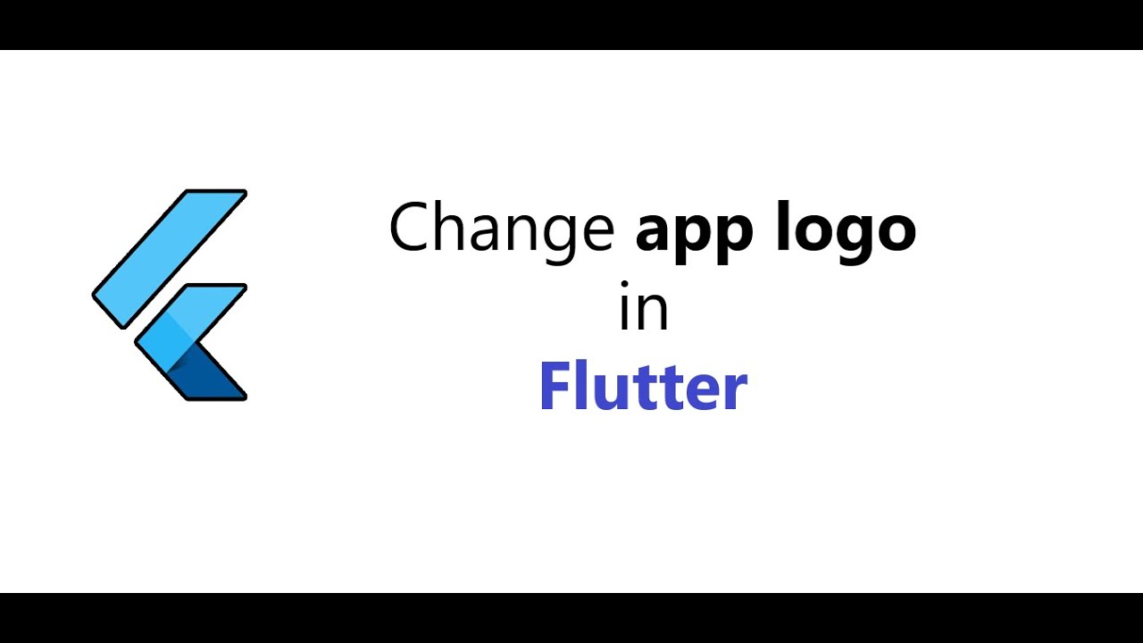 How To Change App Logo In Flutter YouTube