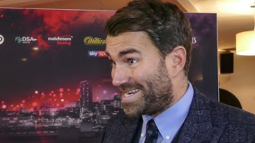 Eddie Hearn EXCLUSIVE: 70% chance JOSHUA FIGHTS WILDER OR FURY next at Wembley