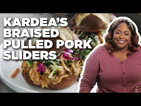 Kardea Brown’s Braised Pulled Pork Sliders with Apple Slaw | Delicious Miss Brown | Food Network