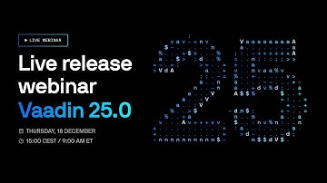 Vaadin 25.0 Release