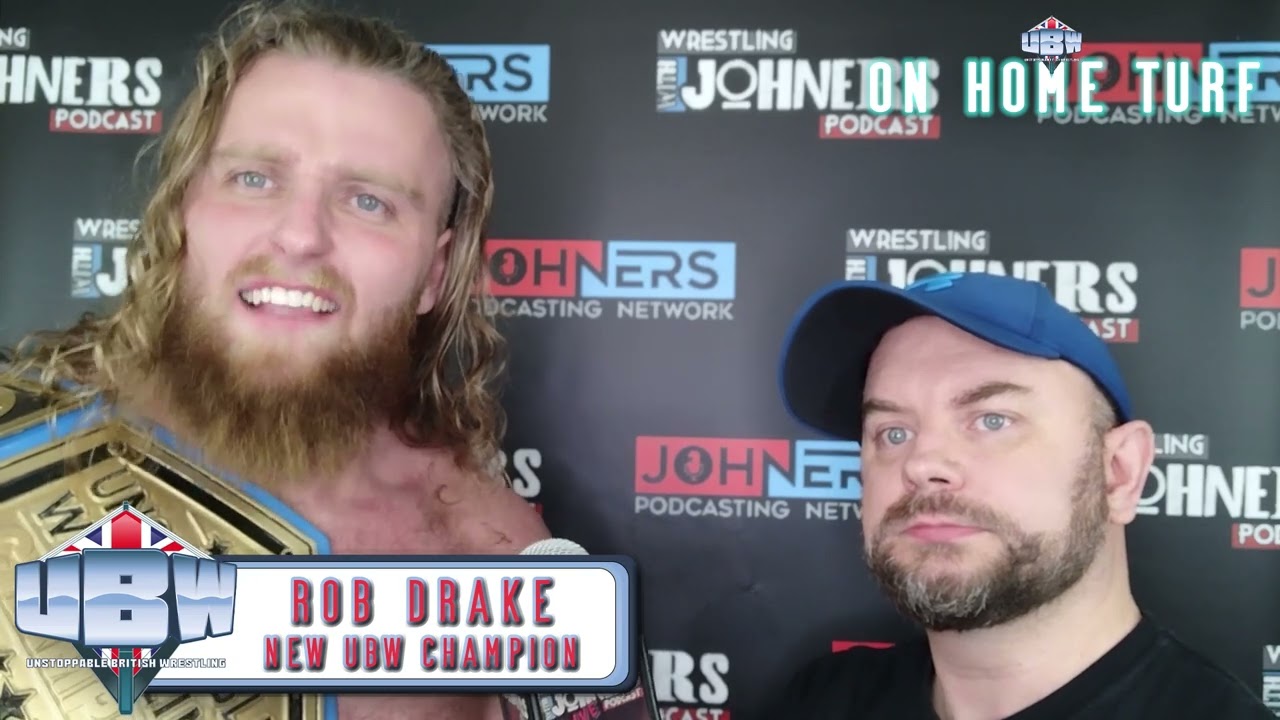 Rob Drake Interview - Unstoppable British Wrestling 'On Home Turf' 22/10/22