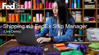 FedEx Ship Manager Old Shipping Version