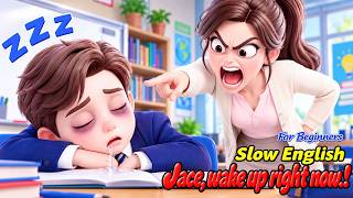 Jace Stayed Up All Night Playing Games... Then Everything Went Wrong! 😱| Slow English Listening (A2) screenshot 5