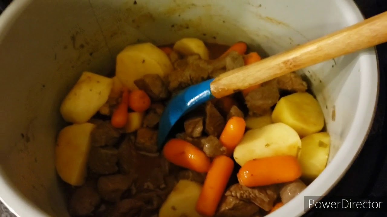 Puerto Rican Beef Stew in the Ninja Foodie with recipe YouTube