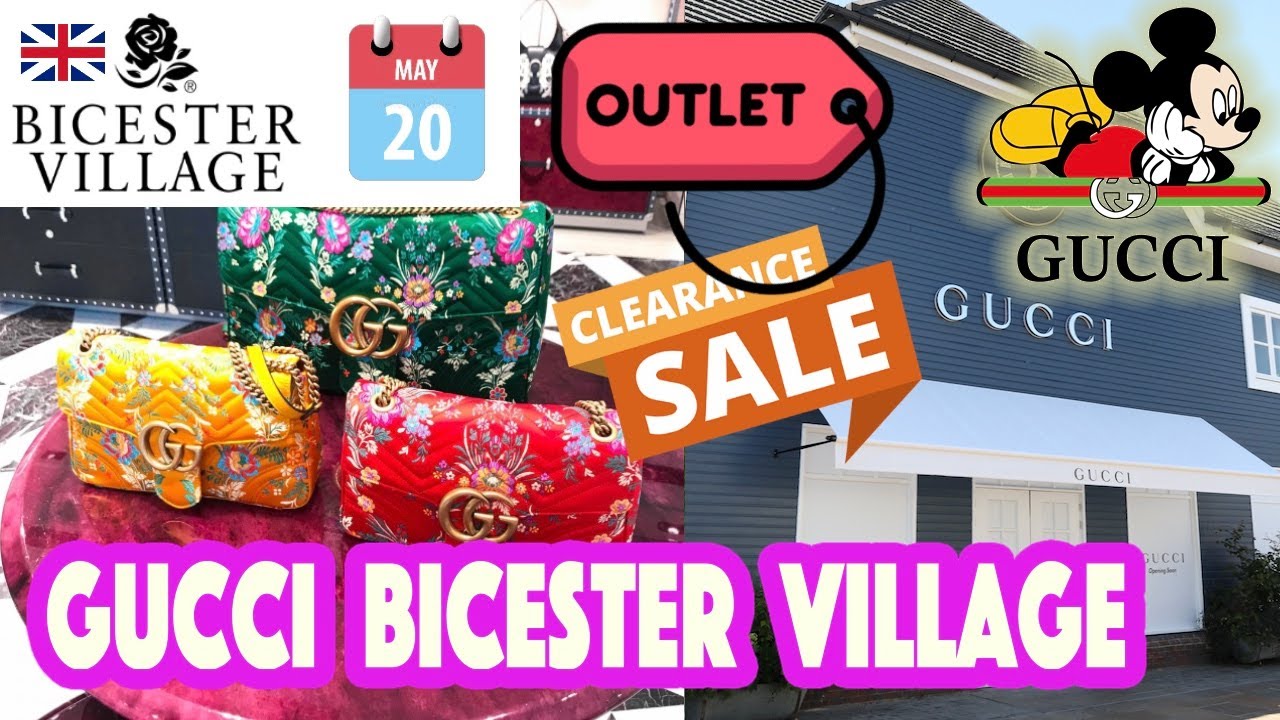 BICESTER VILLAGE OUTLET GUCCI SHOPPING / グッチ アウトレット / 20th MAY 2021 LUXURY OUTLET グッチ アウトレット