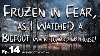 Frozen in Fear, as I Watched a Bigfoot Walk Toward my House! - My Bigfoot Sighting Episode 14