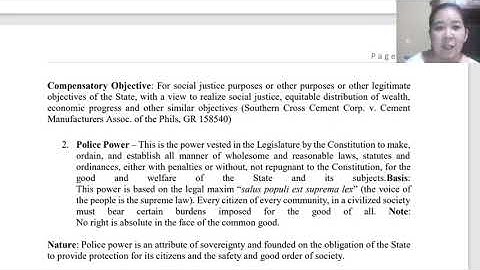 BASIC PRINCIPLES OF TAXATION |  State Powers