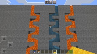 lava vs Water #minecraft | lava vs water challenge in minecraft screenshot 3