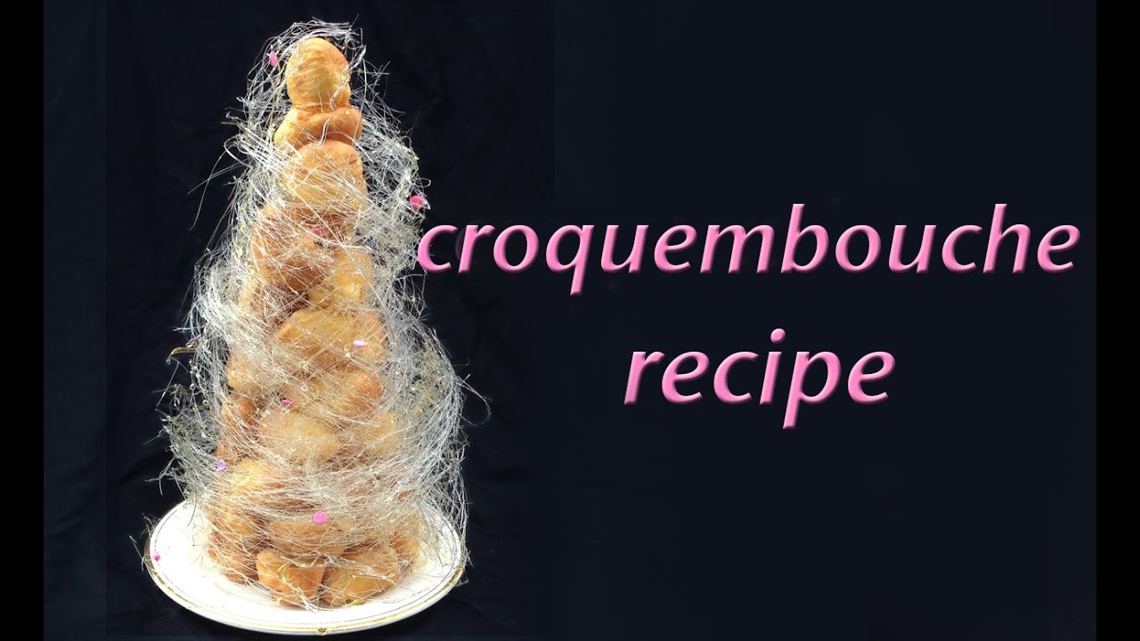 Croquembouche Recipe Profiterole Tower HOW TO COOK THAT Ann Reardon | How To Cook That