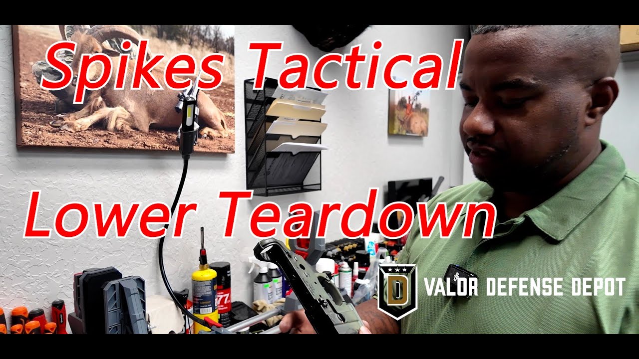 Valor Defense Depot - Spikes Tactical Lower Disassembly - YouTube