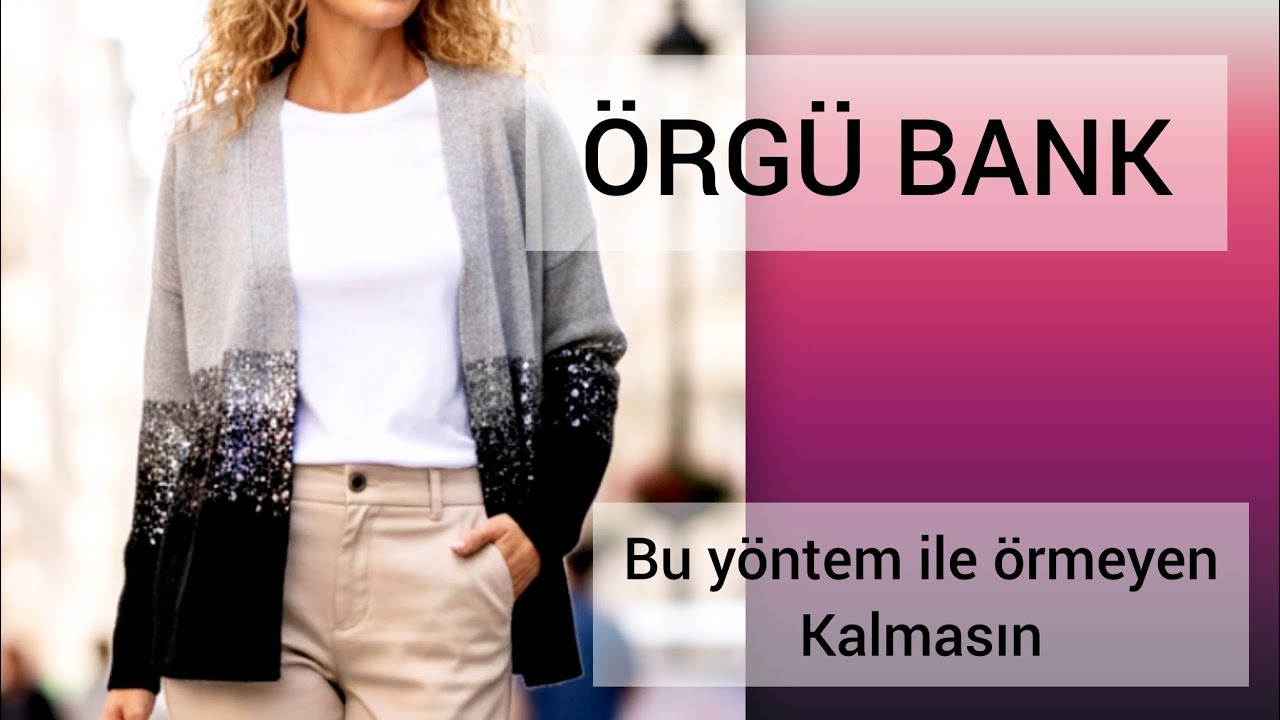 3. BU YÖNTEMLE ÖRMEYEN KALMASIN! | Her Bedene ve Herkese Uygun Reglan Kol Örgü Reh. S/M/L/XL/2XL/3XL