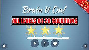 Brain It On All Levels 1 2 3 4 5 6 7 8 9 10 11 12 13 14 15 16 17 18 19 20 Walkthrough | All 3 Stars