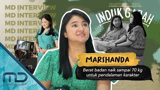 TOTALITAS! Marshanda Rela Naikain Berat Badan Demi Series Induk Gajah - Induk Gajah (MD Interview)