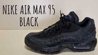 Nike Air Max 95 Essential Black Unboxing and On Foot Review | Detailed Look | CI3705-001