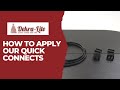 How to apply our quick connects x dekralite industries canada