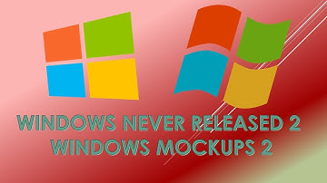 Windows Never Released Versions / Windows Mockups 2 - 2018 (with future editions 2019-2021)