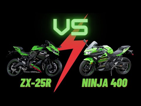 ZX-25R Vs Ninja 400 - Kawasaki Lightweight Showdown - YouTube