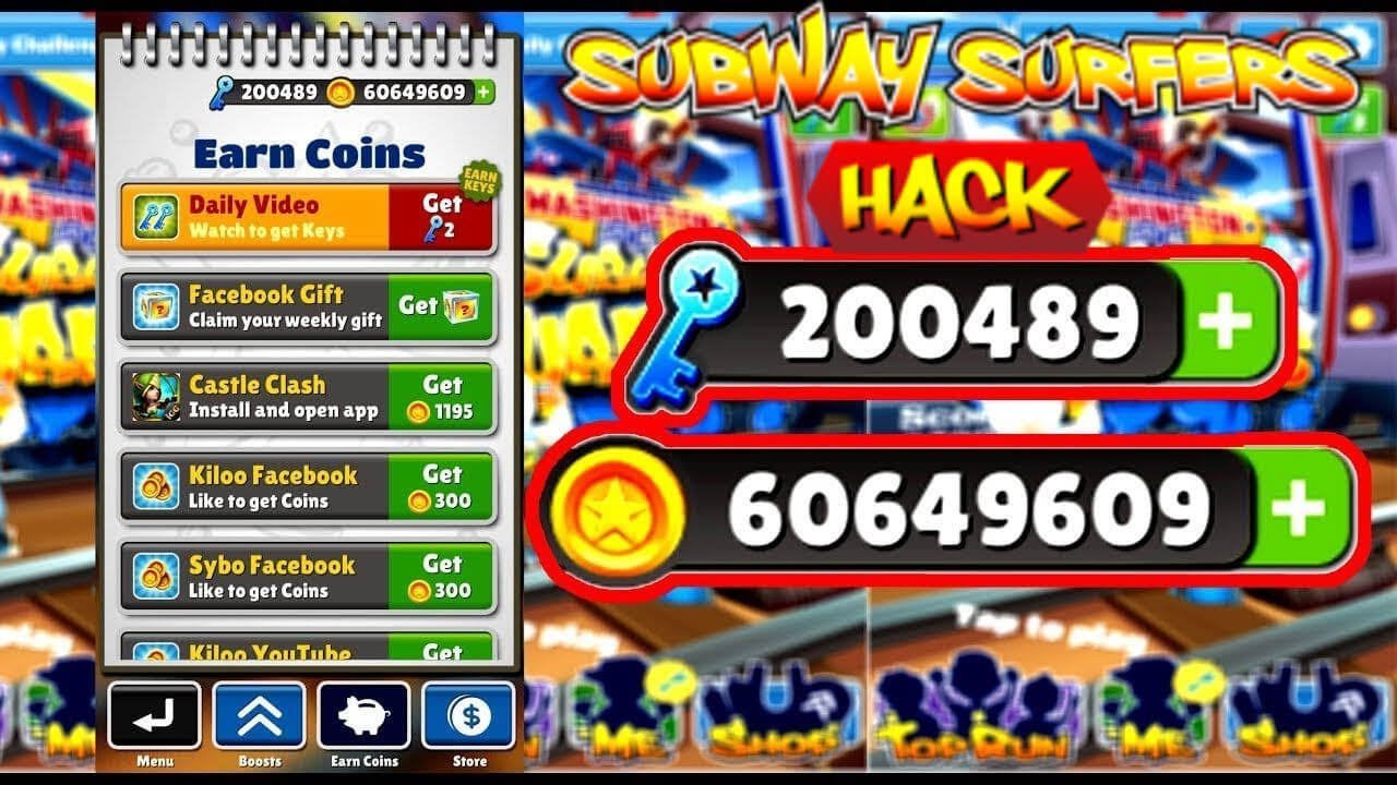 Subway Surfers Hack 2018 Get Unlimited Coins Keys 100 Works - 2016 roblox how to get 999999 robux in 1 minute new hack