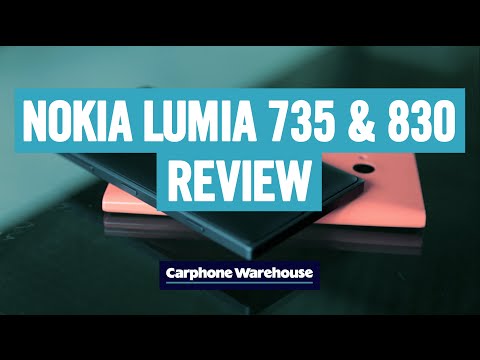 Nokia Lumia 830 vs Nokia Lumia 735