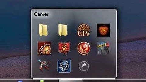 Windows 7/XP/Vista - TaskBar Customization - 7stacks