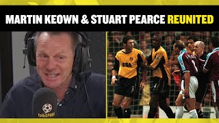 😱 Martin Keown and Stuart Pearce are reunited 22 years after being separated by Patrick Viera