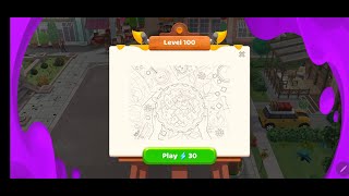 Gallery Coloring Book Level 100 screenshot 1