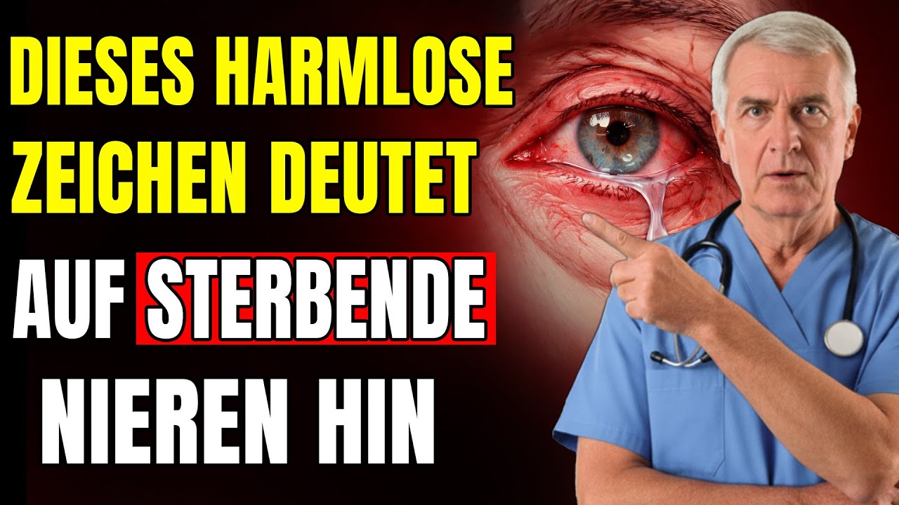 7 GEFÄHRLICHE SIGNALE deines KÖRPERS, dass deine NIEREN DRINGEND um HILFE FLEHEN