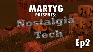 NostalgiaTech Ep2 - IC2 Classic: Basic power, power tools and battery backup