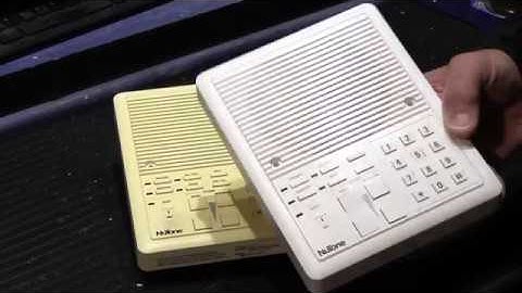 NuTone Model IS515 Selective all Remote Station - Grill Re-Whitening