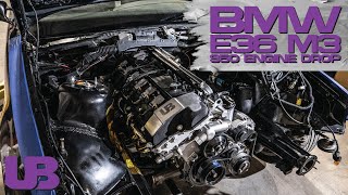BMW E36 M3 - S50 Engine Drop