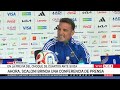 ⚽ SCALONI BRINDA UNA CONFERENCIA DE PRENSA ANTES DEL PARTIDO CONTRA SUIZA