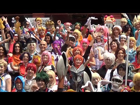 世界コスプレサミットで1000人がパレード…名古屋