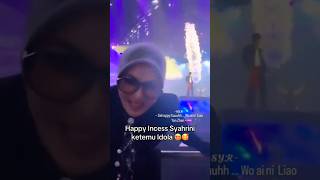 Momen syahrini Ketemu Idola jerryyan f4 meteorgarden