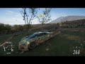 Bugatti Chiron off roading in Forza Horizon 5
