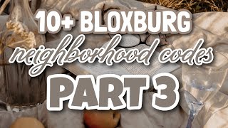 10+ FREE Bloxburg Roleplay Neighbourhood Codes for 2023!!