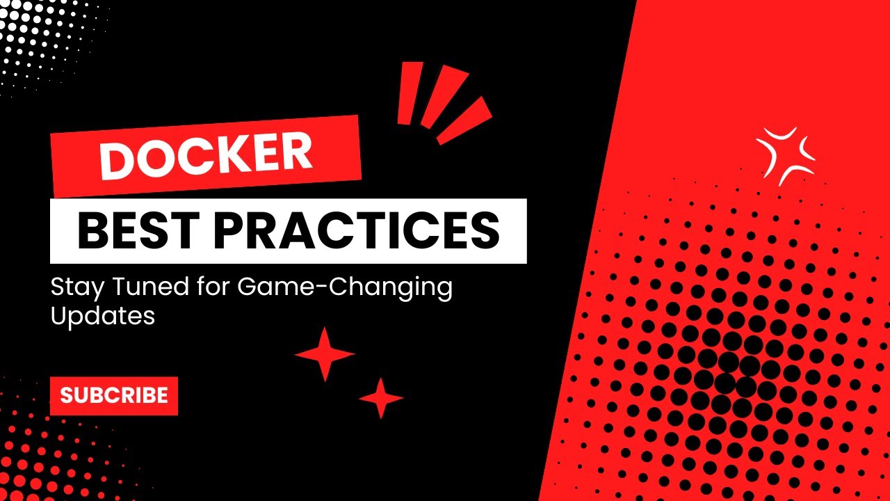 Docker Best Practics - YouTube
