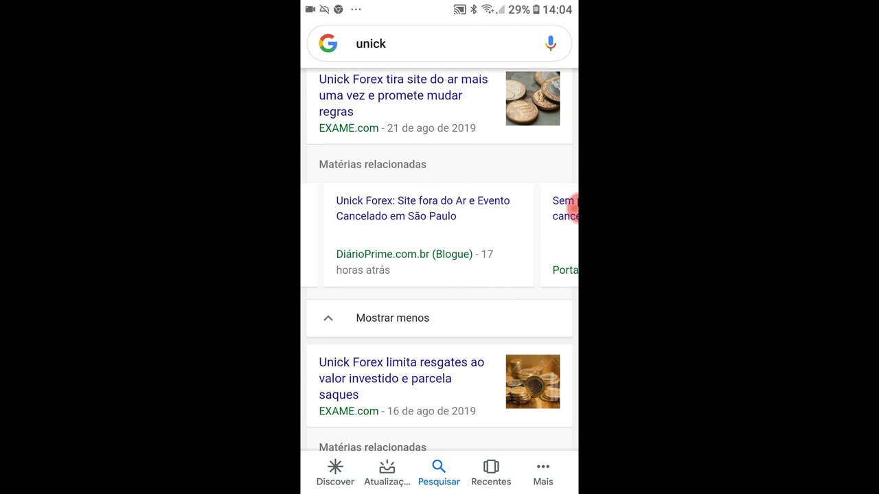 UNICK, PELO AMOR DE DEUS DEVOLVA O DINHEIRO DA GENTE !