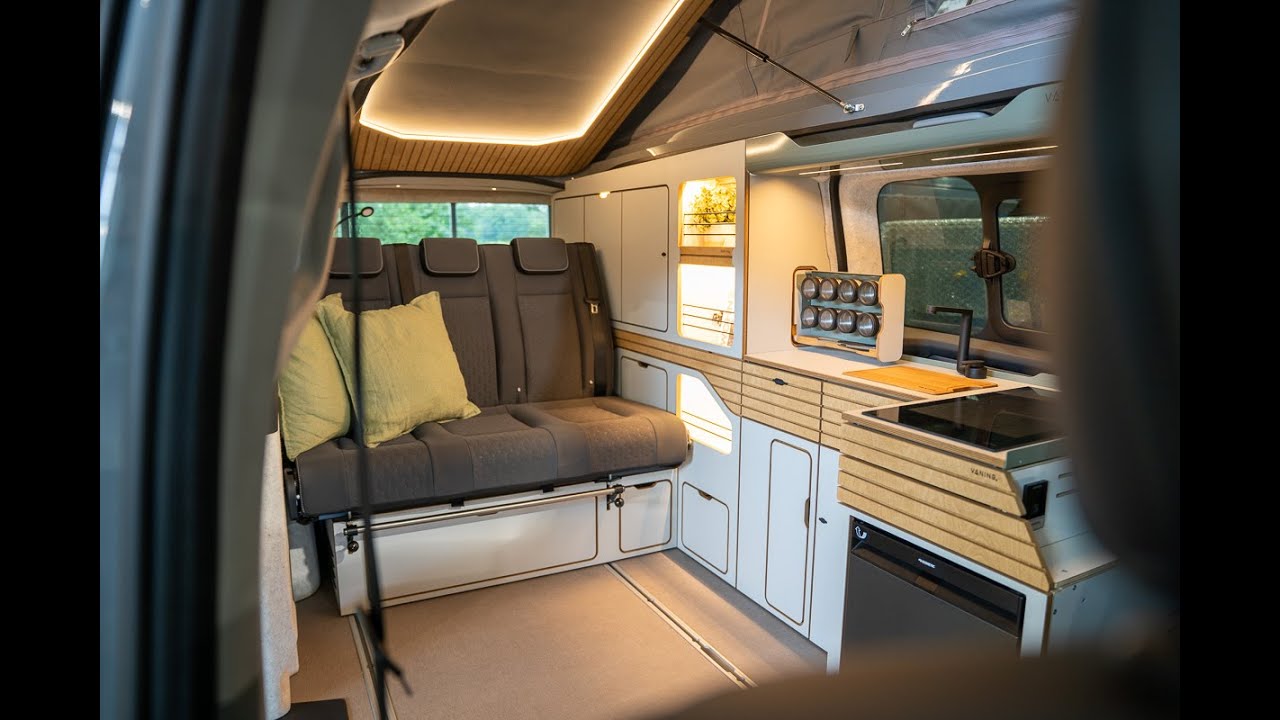VANING Klassiker 2.0 im Ford Tourneo 4×4 V710 – Voll ausgestatteter Camper mit XXL-Küche & Autarkie