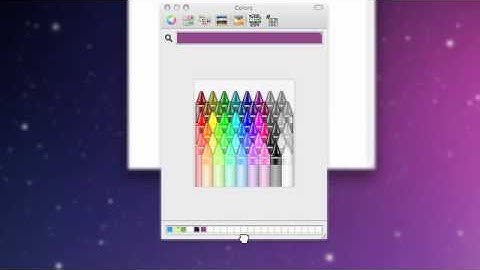 Remove Colours From Apple Colors Palette