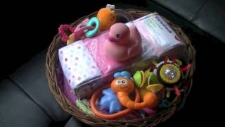 How to make a gift basket for New born | Baby shower gift ideas DIY Gift basket