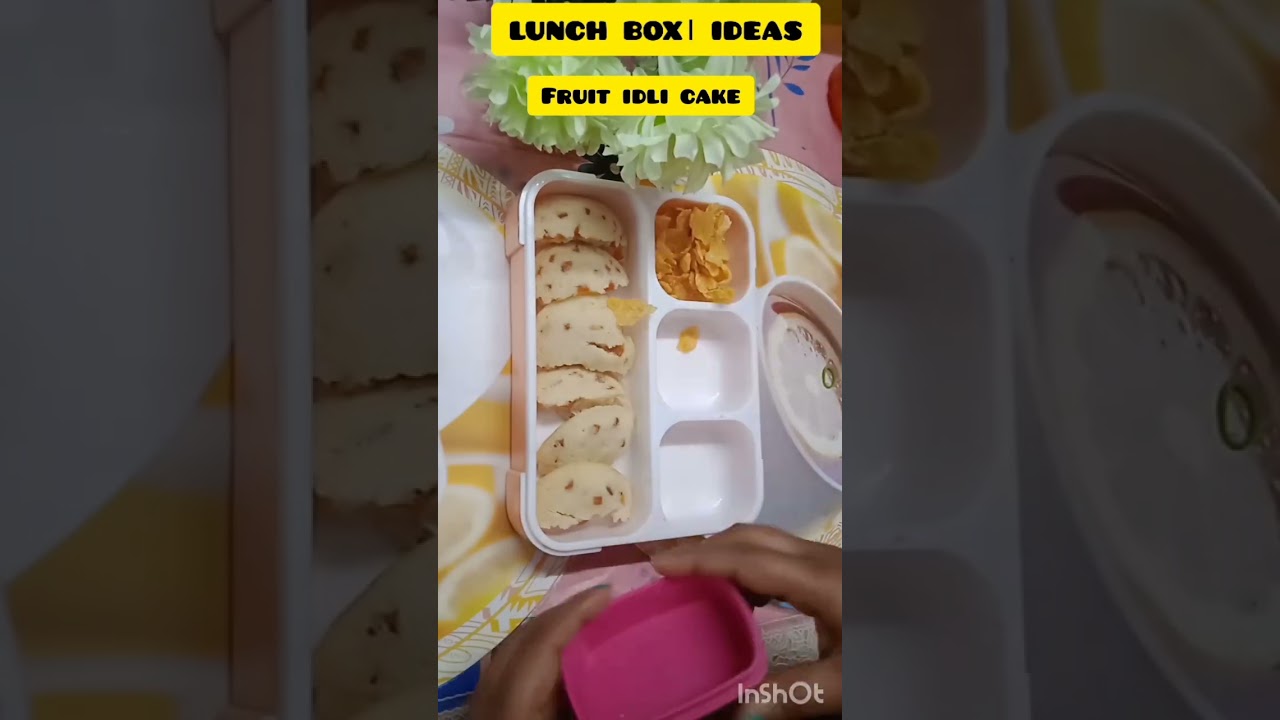 Fruit idli cake |lunch box ideas 🍰🍰🍰