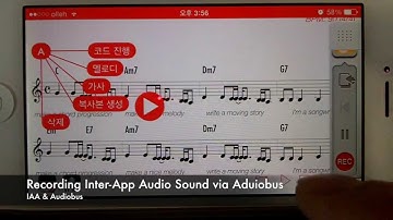 iSongwriter : Recording Inter-App Audio Sound via Audiobus