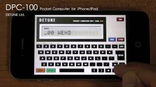 demo 02 - Pocket Computer for iPhone/iPad "DPC-100" screenshot 1