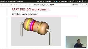 "Fast 3D Model Creation Using FreeCAD" - Anool Mahidharia (KiCon 2019)