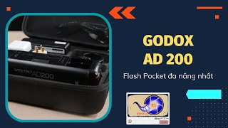 Godox AD200 | Đèn Flash pocket được nhiều người đánh giá cao nhất