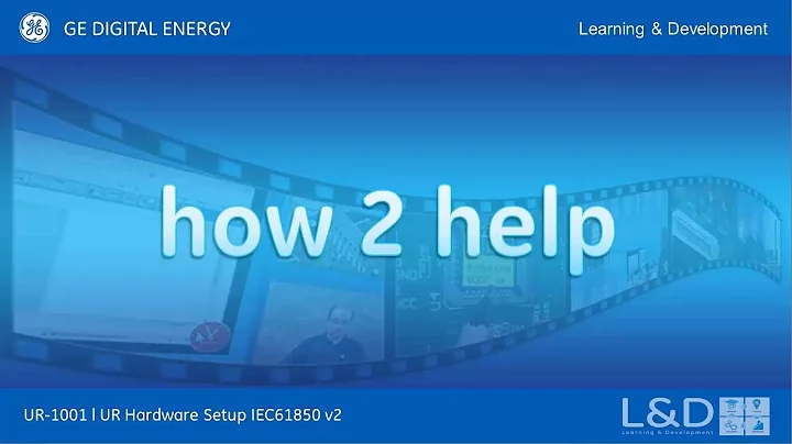 UR-1001 l UR Hardware Setup IEC61850 v2