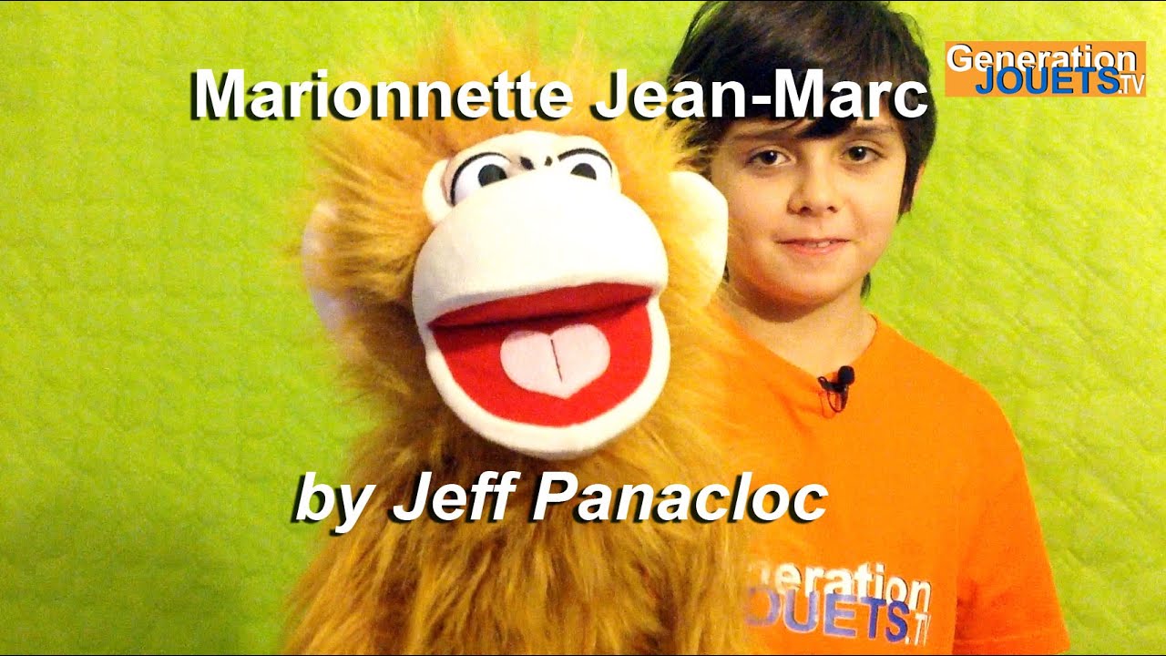 VERY GOOD SHOW Peluche MARIONNETTE Jean Marc 60CM