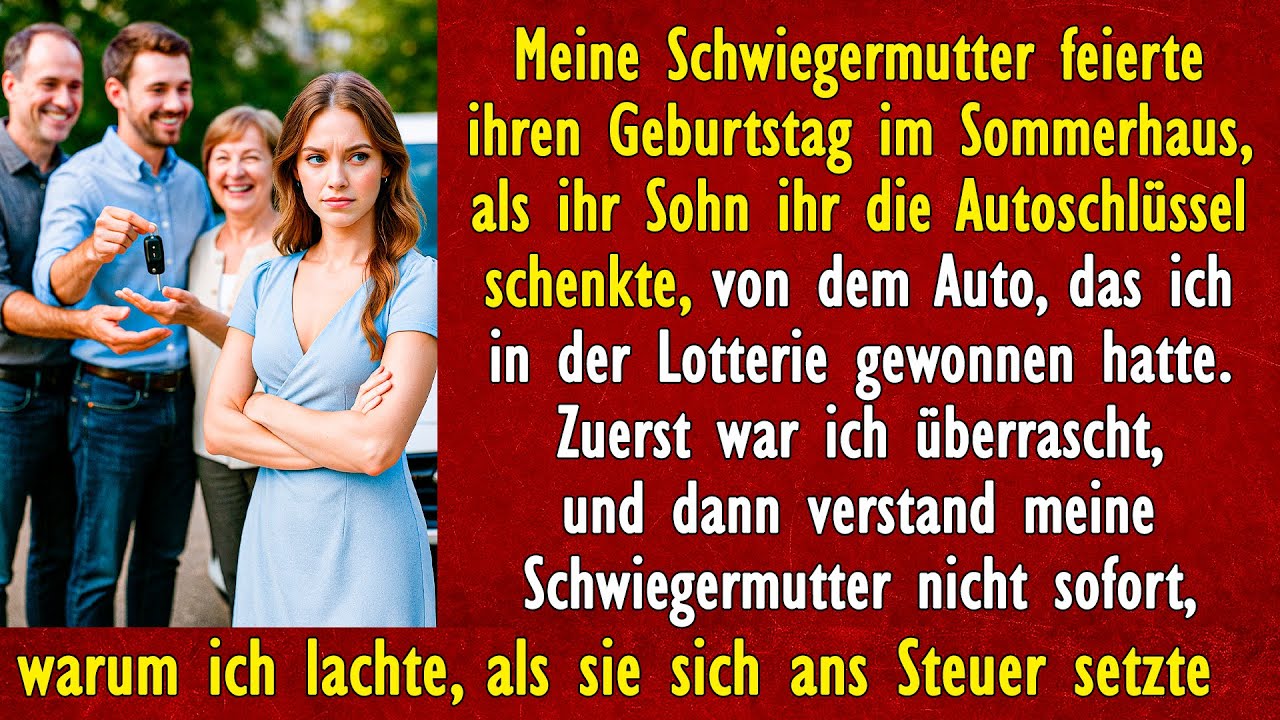 Mein Mann hat meiner Schwiegermutter mein Auto geschenkt. Aber als ich mich ans Steuer setzte...